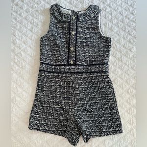 Janie and Jack Tweed Romper, Size 6
